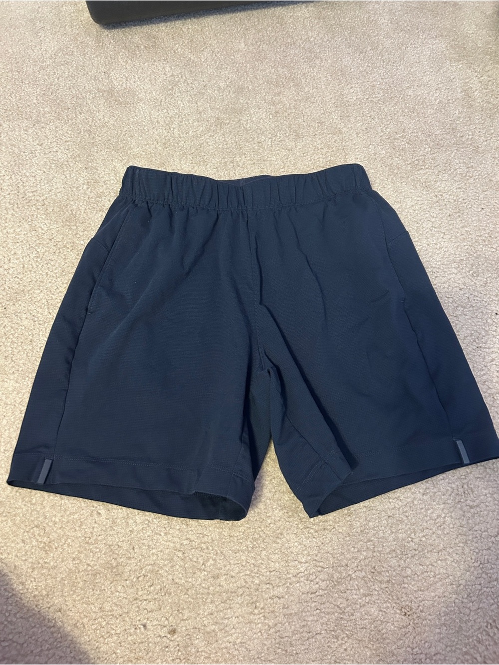 Uniqlo Men's Athletic Shorts - Navy Blue